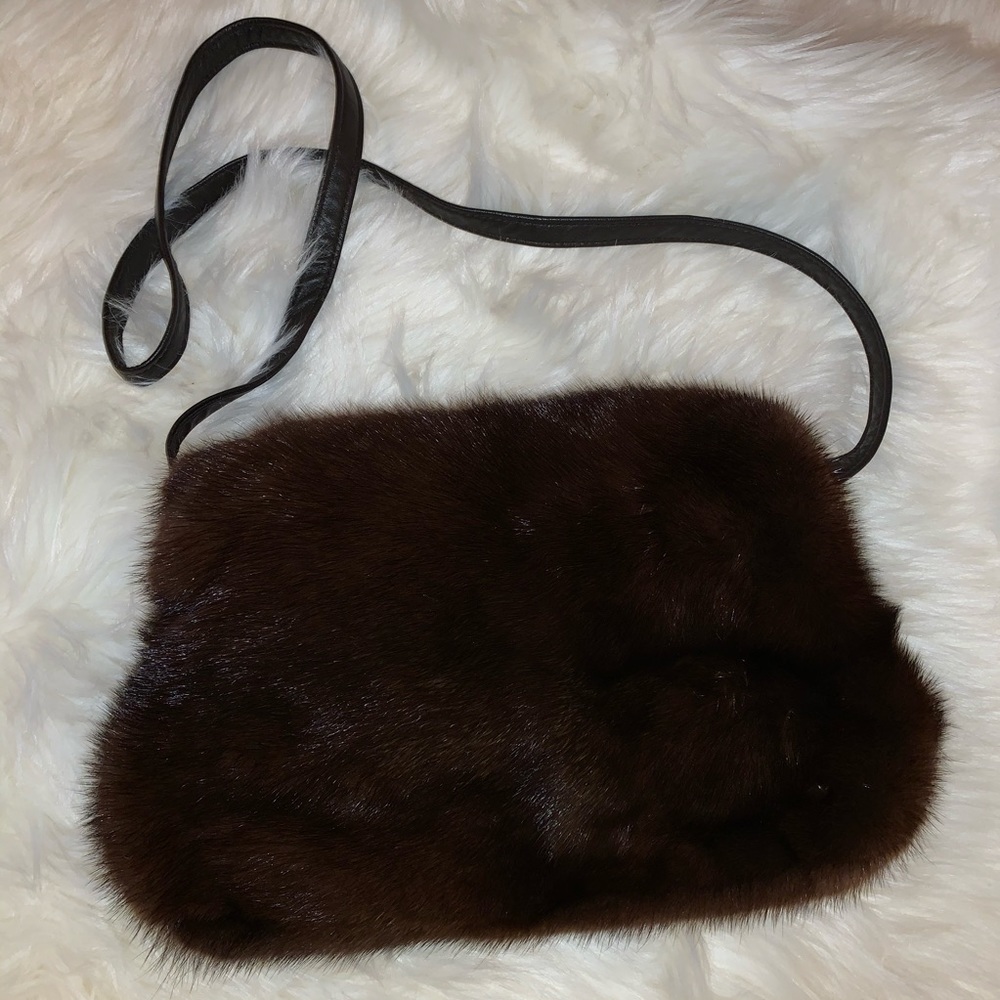 Vintage Mink Muff Bag